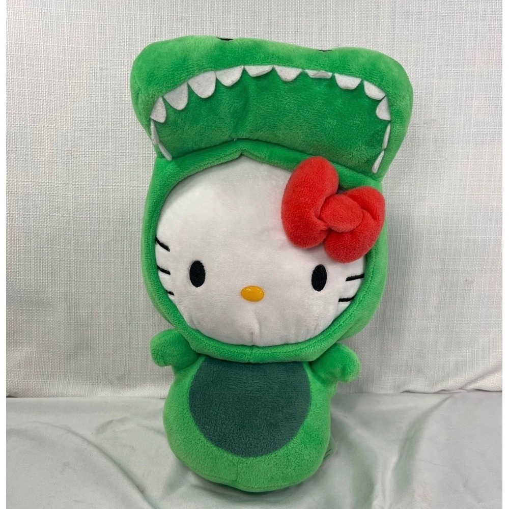 Sanrio Hello Kitty Jurassic Park T-Rex Dinosaur Costume Plush Universal Studios